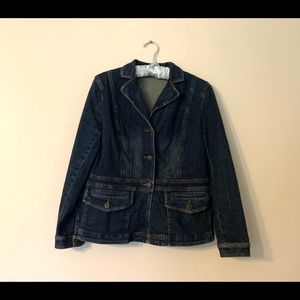Ann Taylor LOFT Stretch Denim Jacket